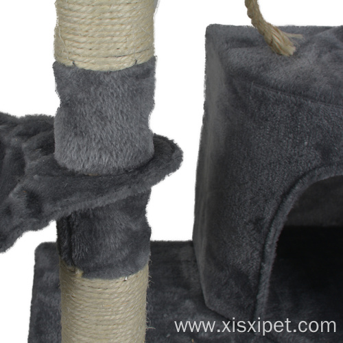 Comfortable Short Plush Cat Scratcher Toys Cat tree